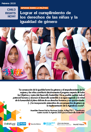 Informe sobre la política de la Alianza Child Rights Now!