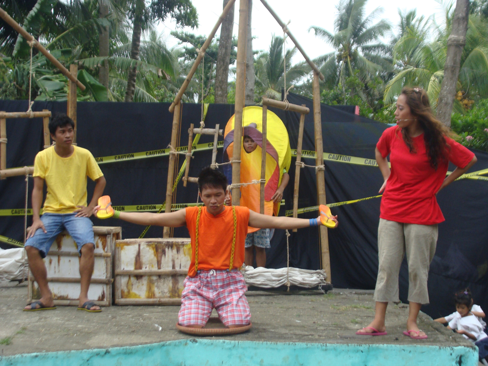 teatro escuelas Filipinas: disciplina positiva