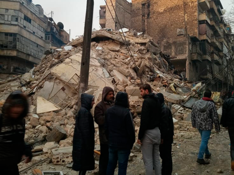 Respondemos a la emergencia en Siria tras el terremoto 