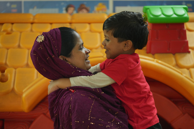 Foto Un espacio seguro que cuida y cambia dos vidas