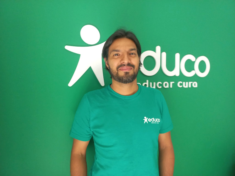   “Educo creyó en mí. Ahora yo intento hacer lo mismo con otros chicos y chicas”
