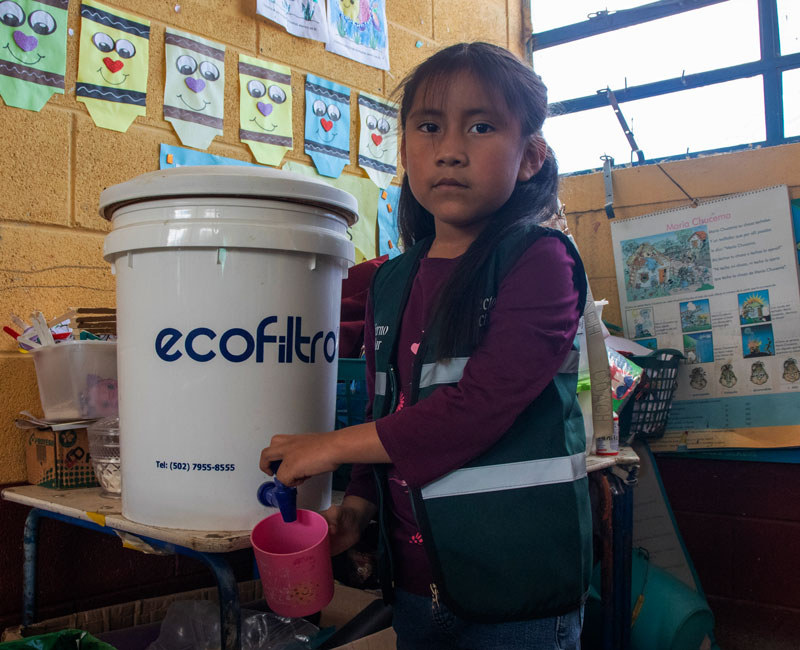 Filtro de agua, Guatemala