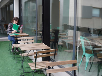 Terraza de la cocina educohub