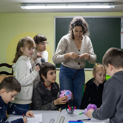 LA INFANCIA EN UCRANIA SIGUE EN EMERGENCIAS 