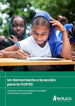 Un llamamiento a la acción para la COP30: involucrar, informar, preparar y proteger a la infancia y la juventud