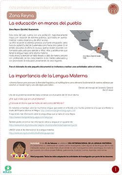 Zona Reyna: la educación en manos del pueblo  - Guatemala